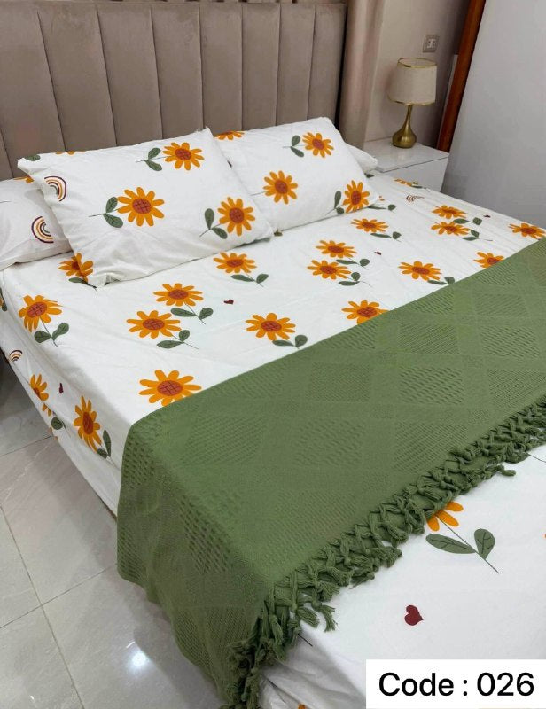 طقم ملايات مشجرة استك – 18 نقشة – كبار وأطفال