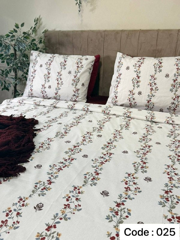 طقم ملايات مشجرة استك – 18 نقشة – كبار وأطفال